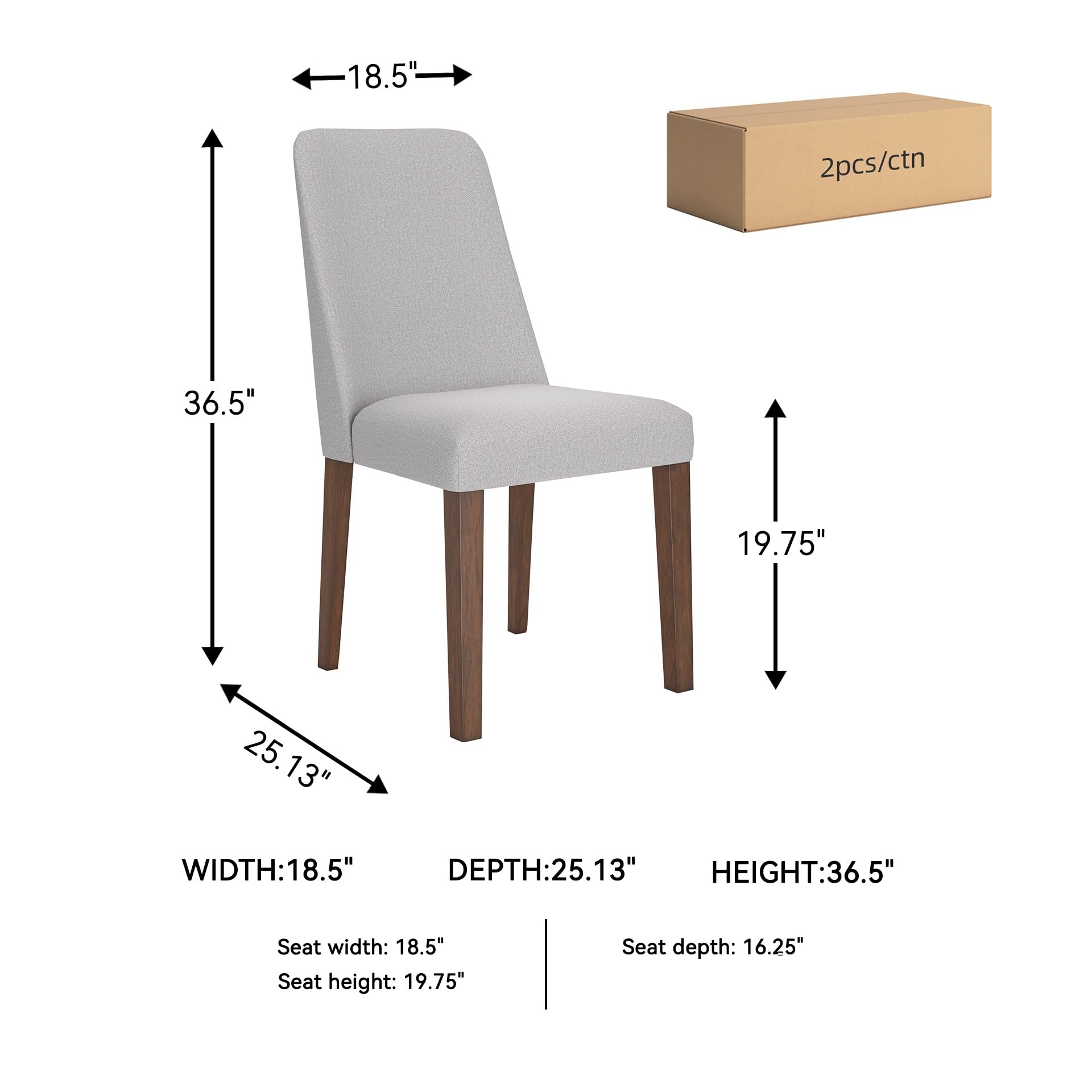 Signature Design By Ashley Lyncott Cushioned Dining Chair