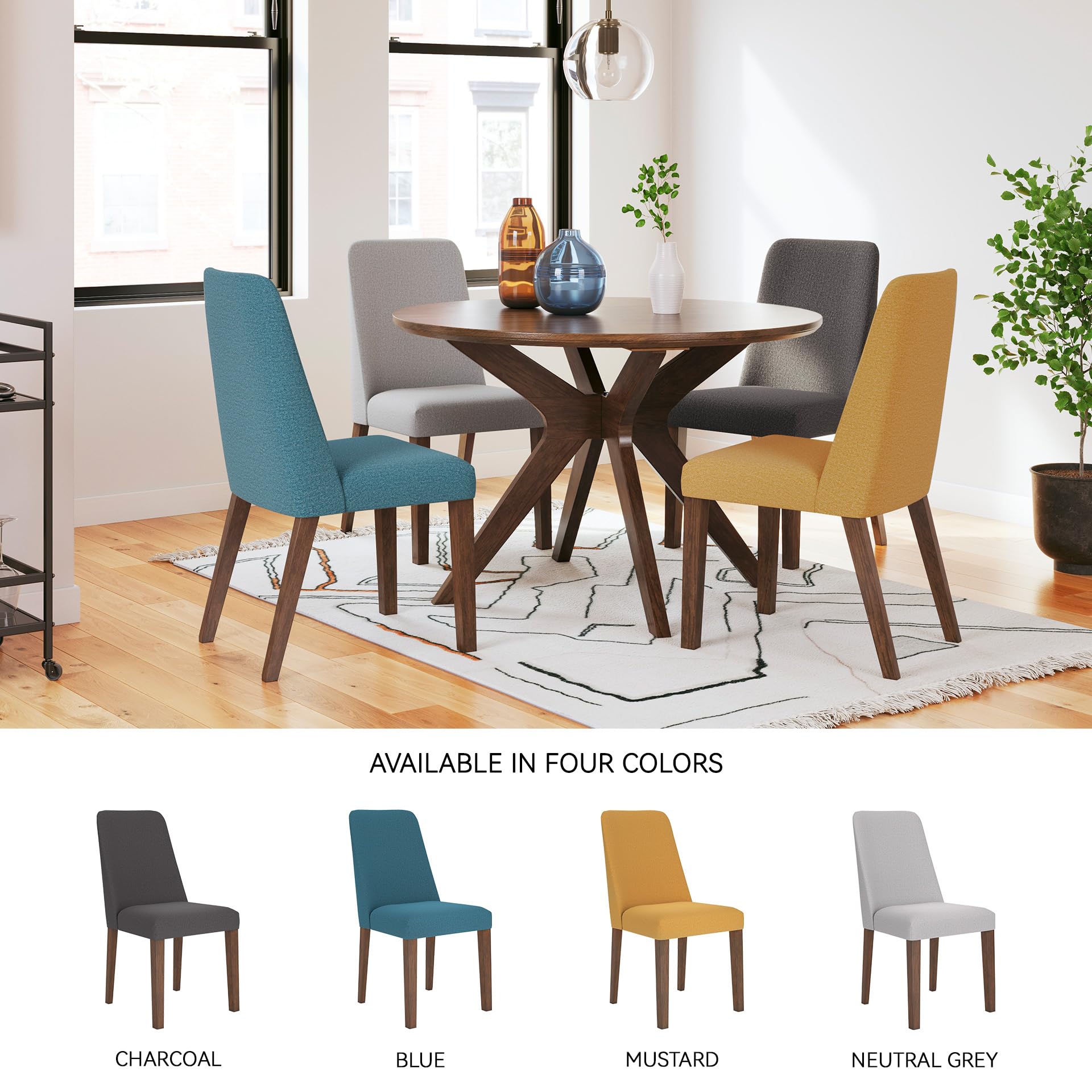 Signature Design By Ashley Lyncott Cushioned Dining Chair