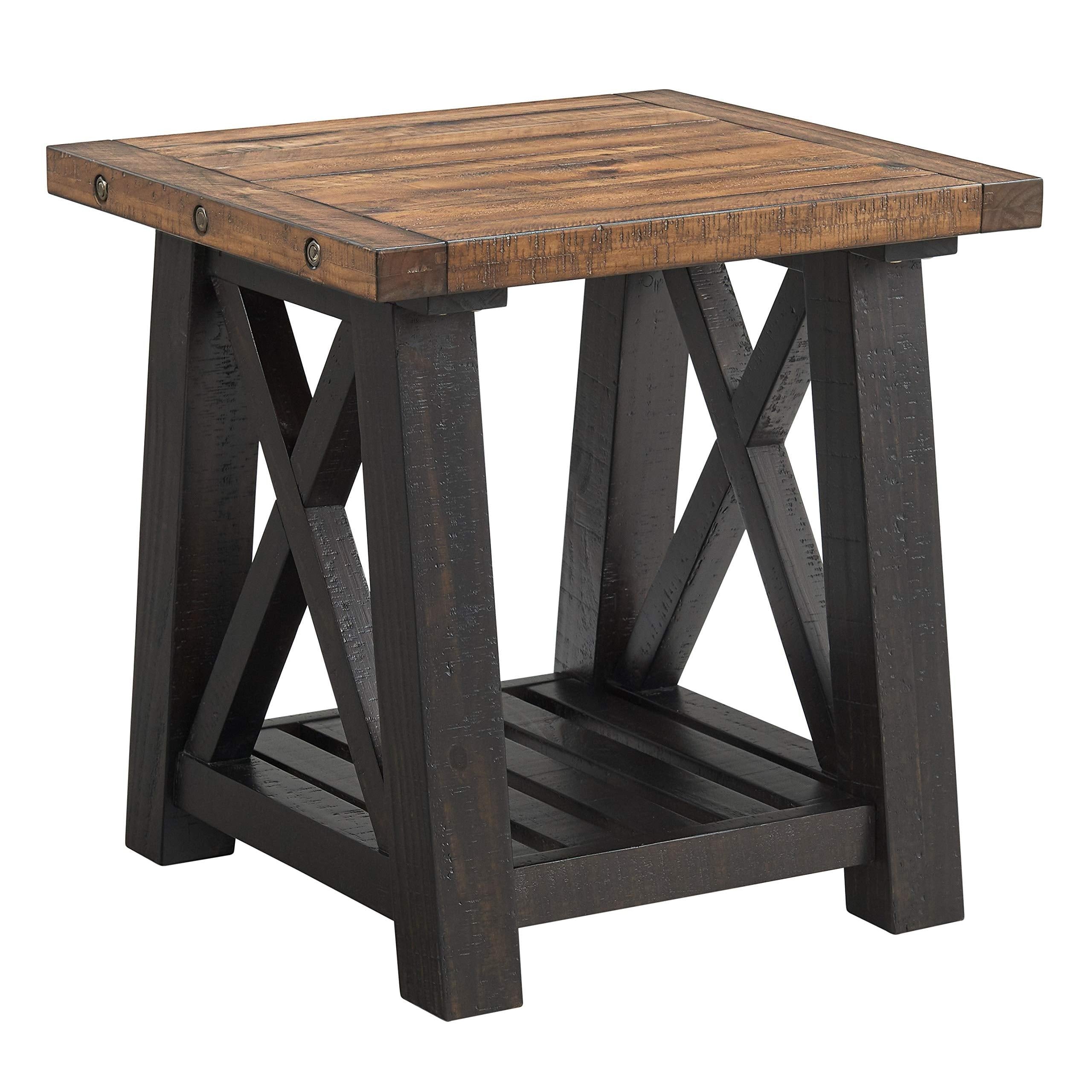 Martin Svensson Bolton Solid Wood End Table For Home Storage