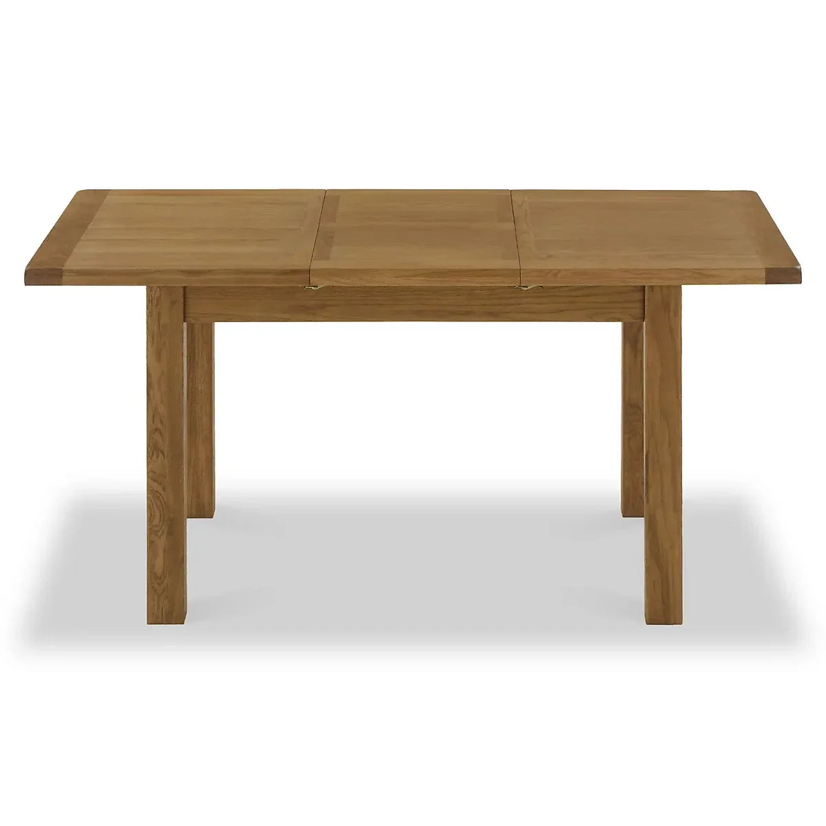 Broadway Oak 120-165cm Extendable Dining Table 4-6 seater - By Roseland Furniture-Furniture Kingdom