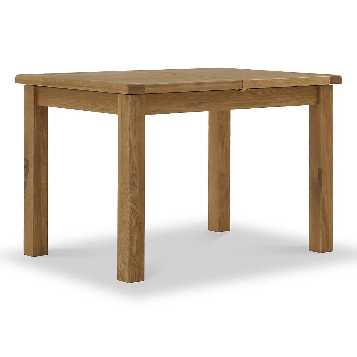 Broadway Oak 120-165cm Extendable Dining Table 4-6 seater - By Roseland Furniture-Furniture Kingdom
