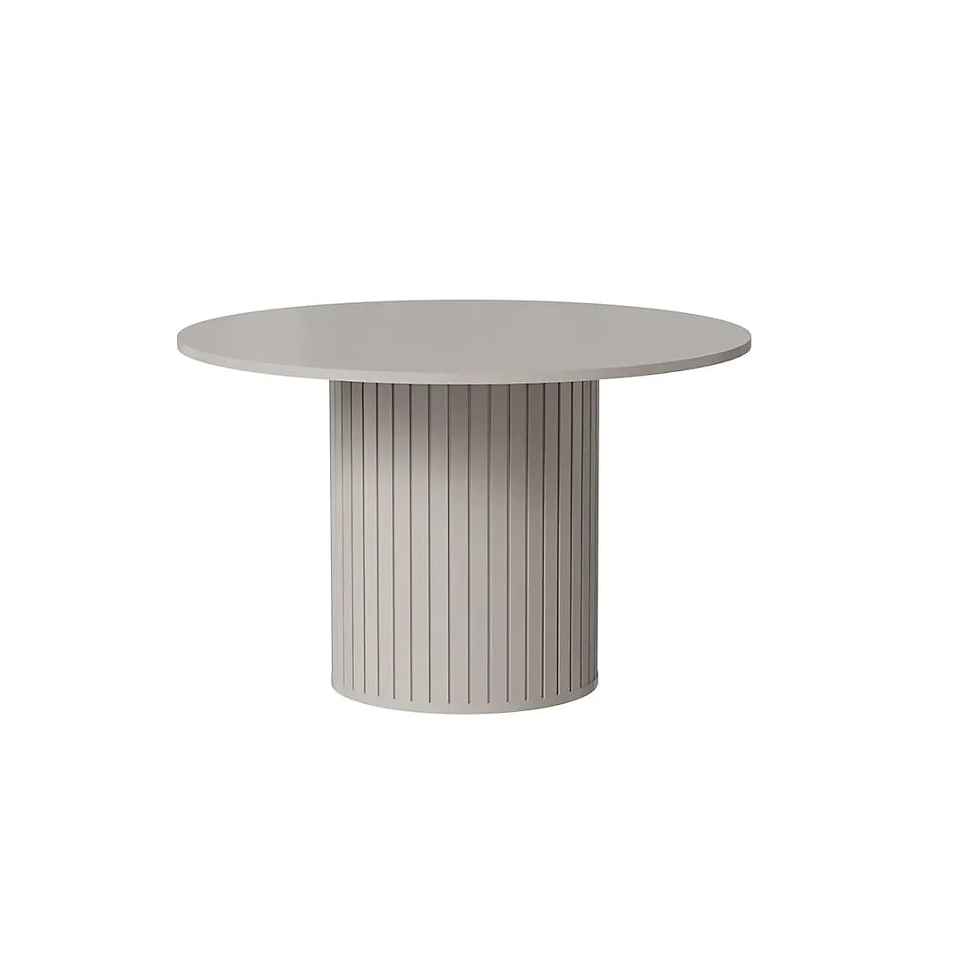 Elegant Cashmere Zante ZA8 Dining Table 1200mm x 750mm x 1200mm - Warm Dining Solution-Furniture Kingdom
